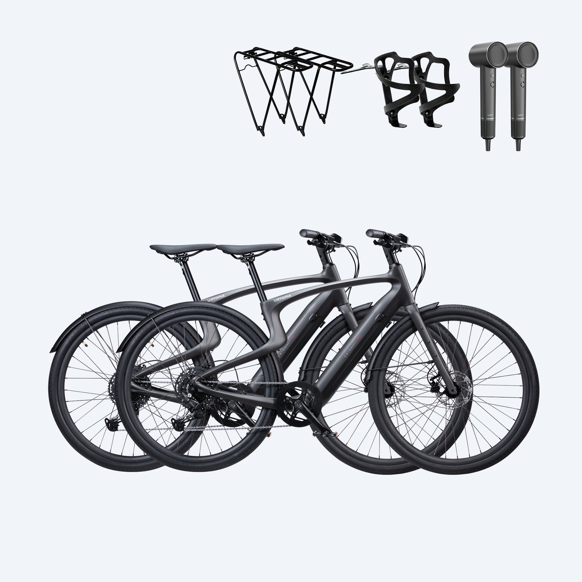 (55 € promotional gift × 2 + 99 € luggage rack)Bundle: <tc>Urtopia</tc> <tc>Carbon 1</tc> Pro x2