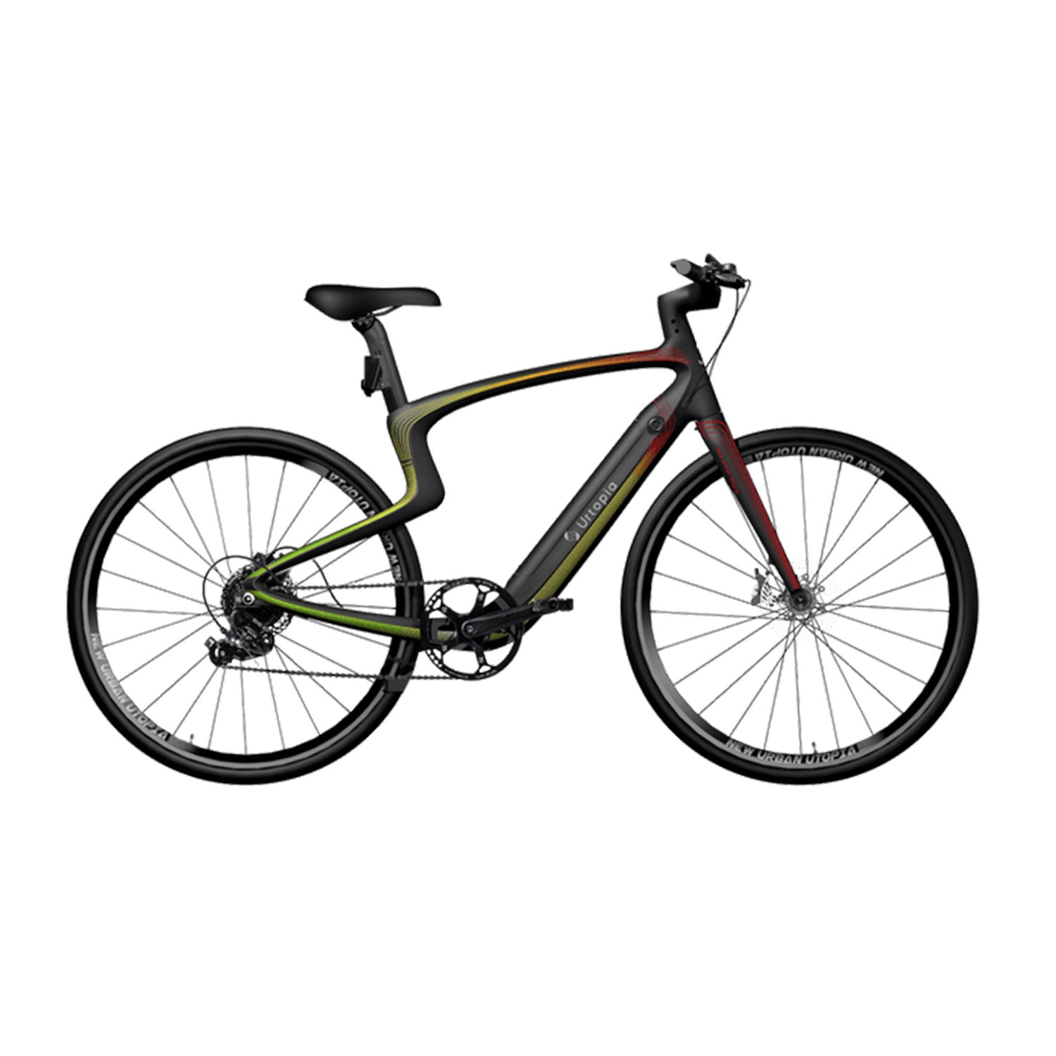Urtopia Carbon 1/1s E-Bike bis 15kg ultraleicht - Elektrische Fahrräder Urtopia