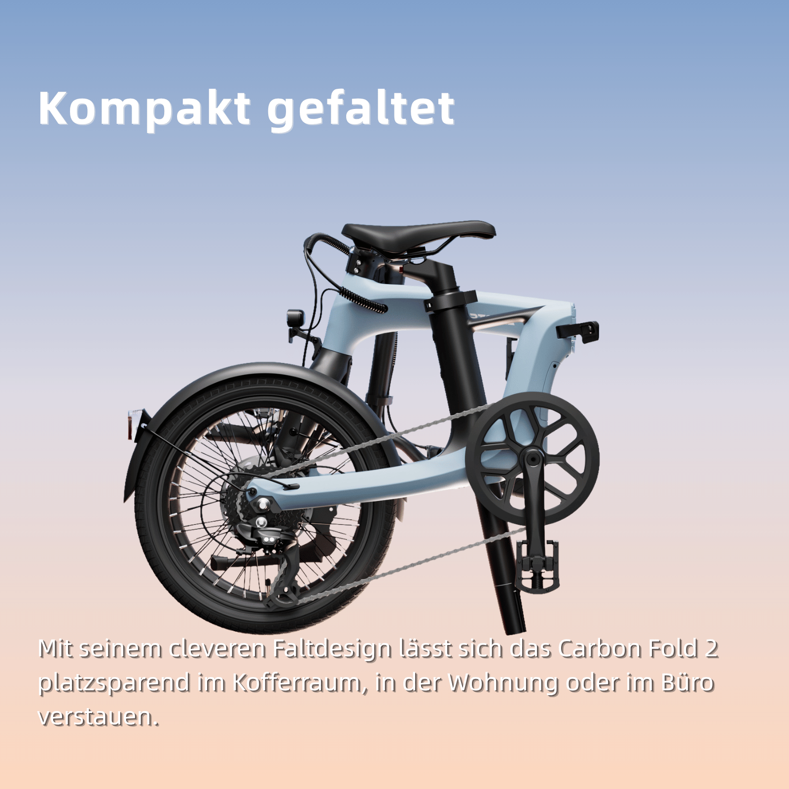 (Bonus gratuit :) 49,99 €) <tc>Urtopia</tc> Carbon Fold 2 – Vélo électrique pliant ultraléger en carbone