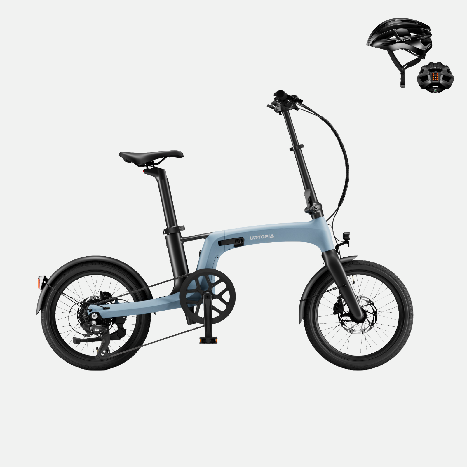 (Free bonus:) 49,99 €) <tc>Urtopia</tc> Carbon Fold 2 – Ultralight carbon e-bike folding bike