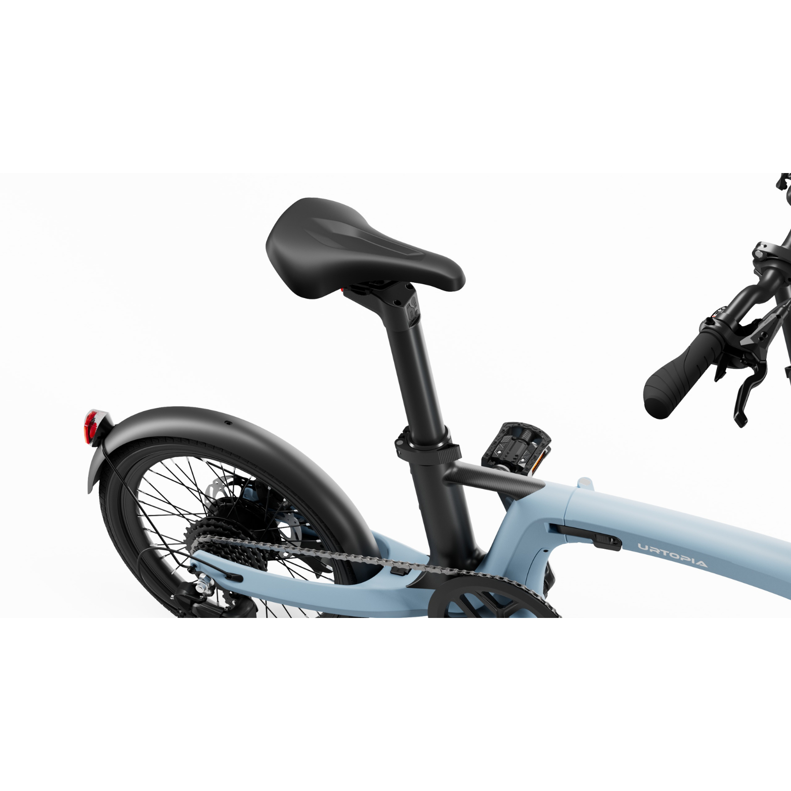 (Free bonus:) 49,99 €) <tc>Urtopia</tc> Carbon Fold 2 – Ultralight carbon e-bike folding bike