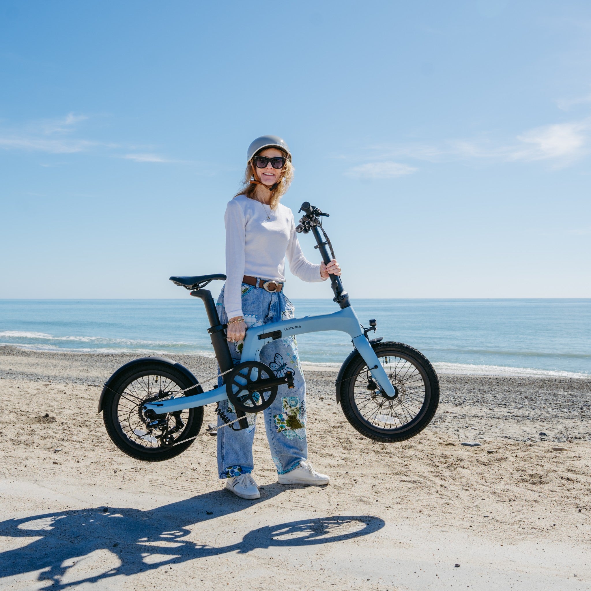 (Free bonus:) 49,99 €) <tc>Urtopia</tc> Carbon Fold 2 – Ultralight carbon e-bike folding bike
