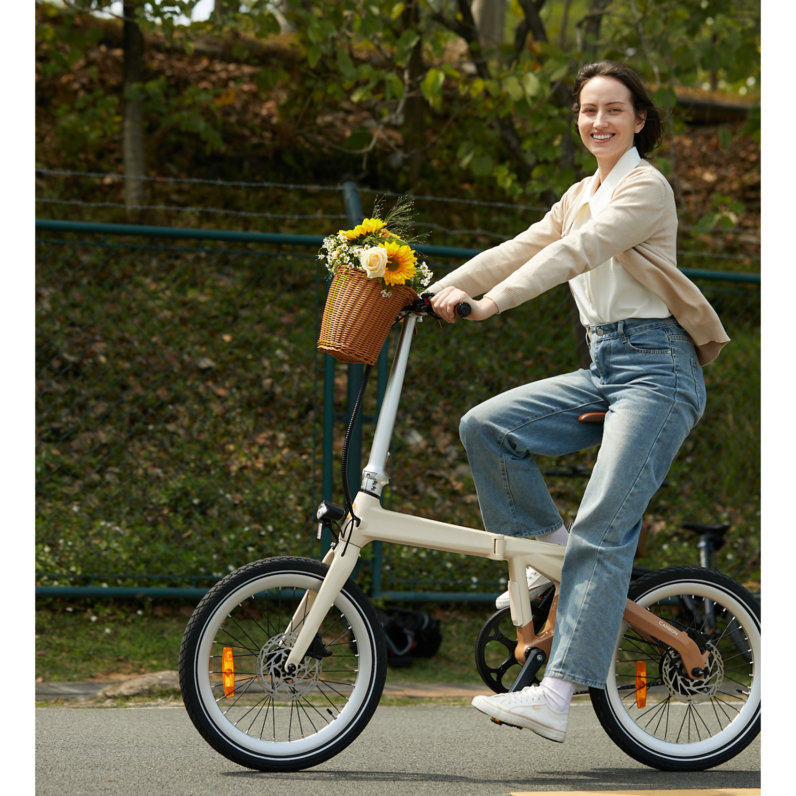 (259,96€ artículos adicionales incluidos)ADO Air Carbon: Bicicleta plegable de carbono más ligera y potente