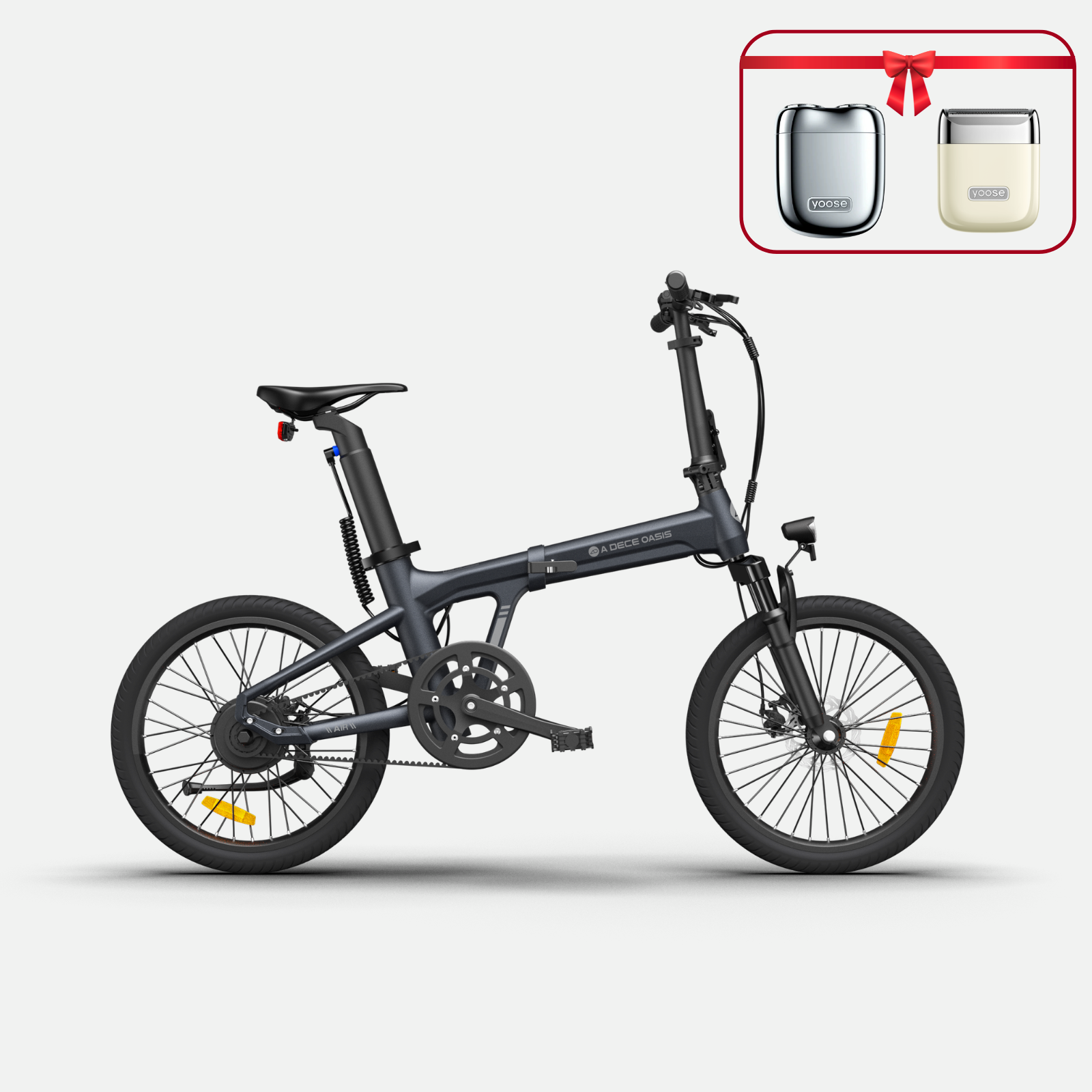 (Gratiszugabe: 69,99 €) ADO Air 20S E-Bike Klapprad, Elektrofahrrad mit Dämpfer