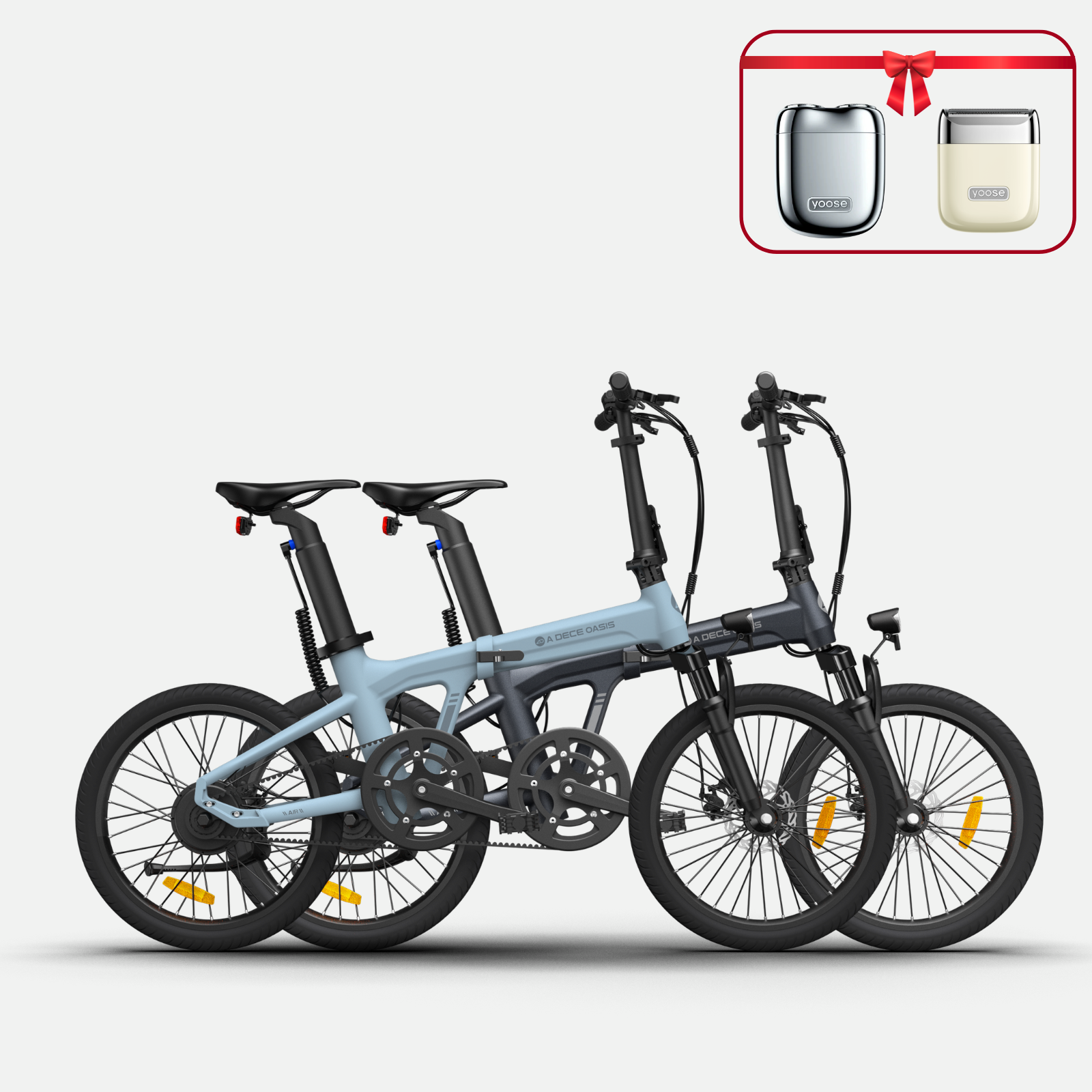 (Bonus gratuit :) 139,98 €Lot : Fourche ADO Air 20S avec amortisseur pour vélo électrique pliant x 2