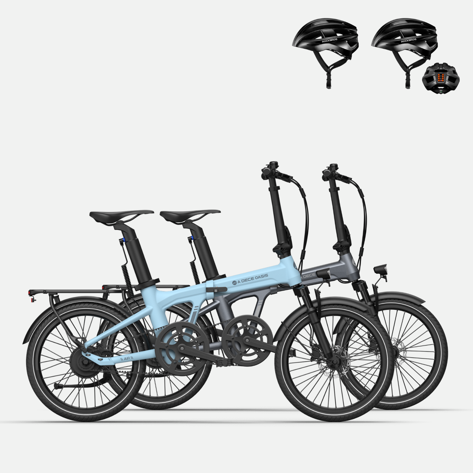 (Gratiszugabe: 99,98 €) Bundle: ADO Air 20S (2026) Gabel mit Dämpfer E-bike Klapprad× 2