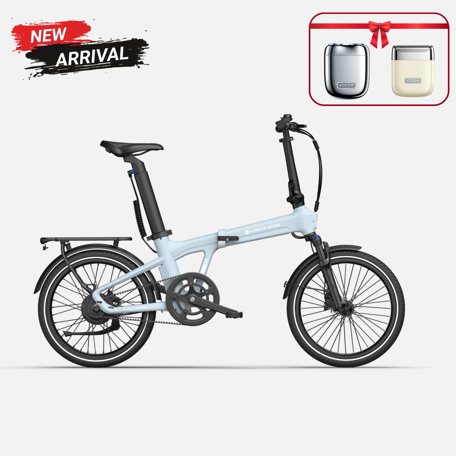 (Bonus gratuit :) 69,99 €ADO Air 20 Ultra (2026) – Vélo électrique pliable et léger &  idéal pour les navetteurs