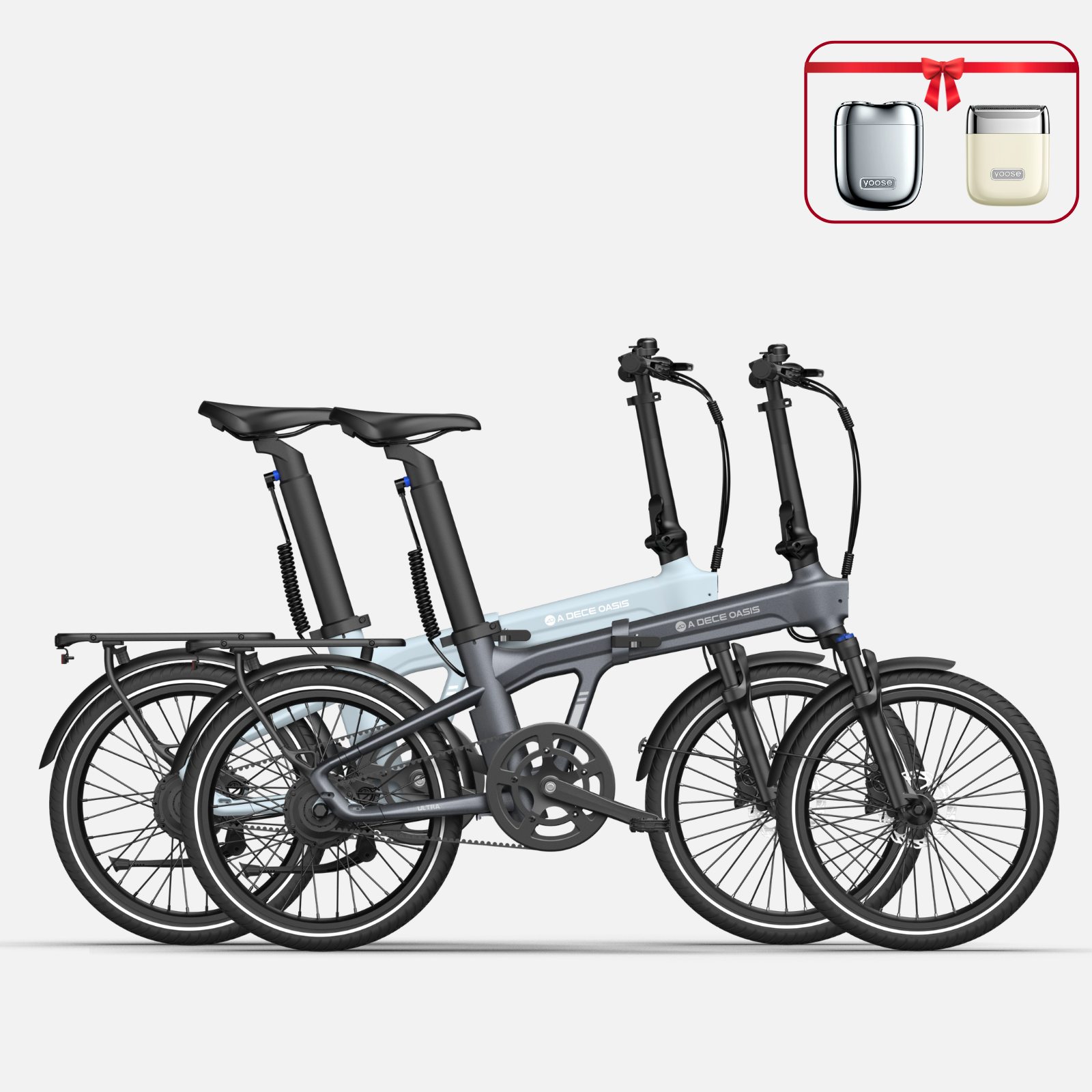 (Gratiszugabe: 139,98 €) Bundle: ADO Air 20 Ultra 2026 E-Bike Upgrade Version x2