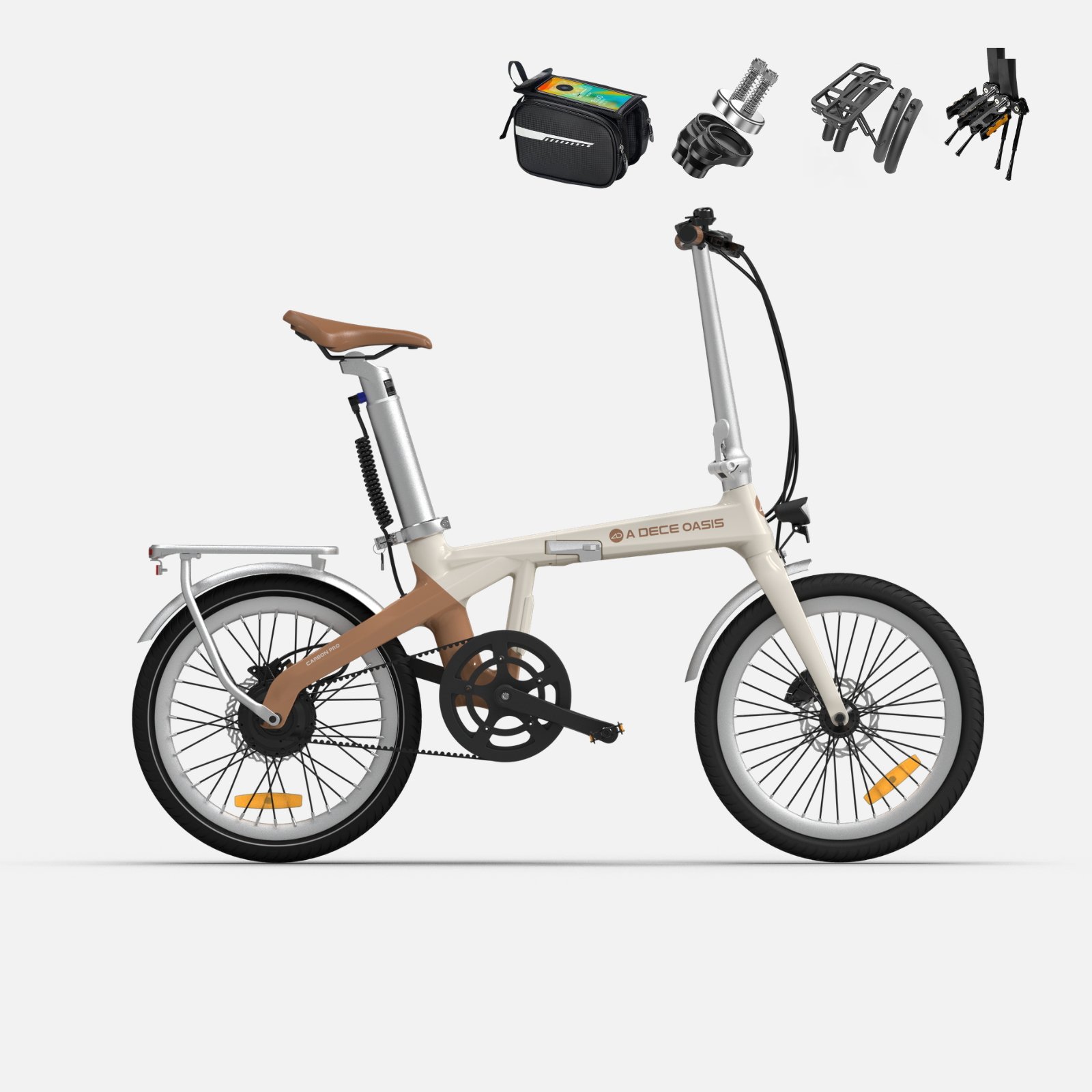 (Gratiszugabe: 189,98 €) ADO Air Carbon: Leichteres und leistungsstärkeres Carbon-Faltrad