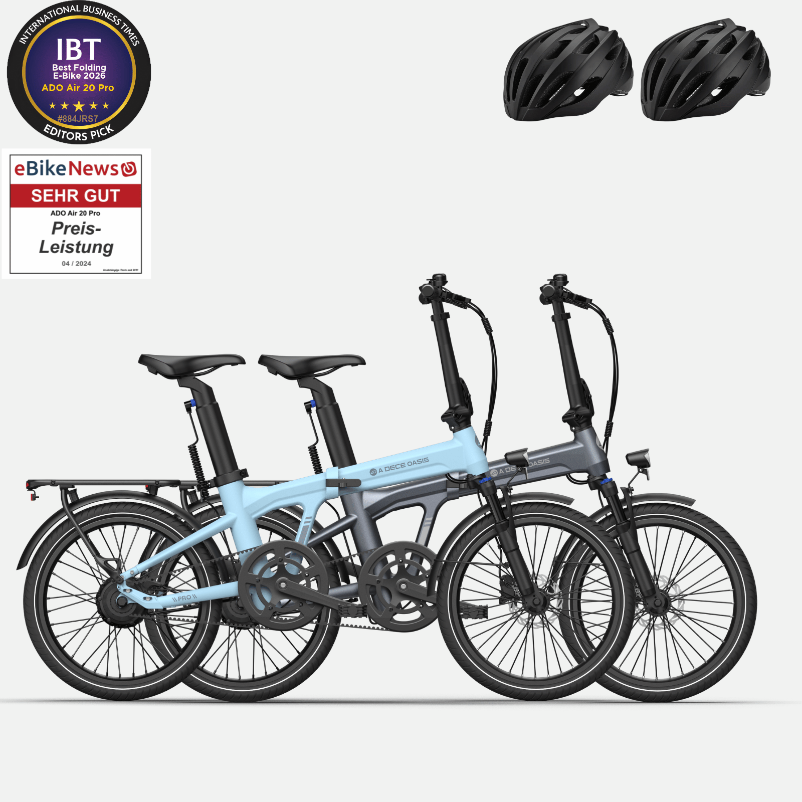 (Bonus gratuit :) 99,98 €Pack : ADO Air 20 Pro (2026) Version améliorée pour vélo électrique x2