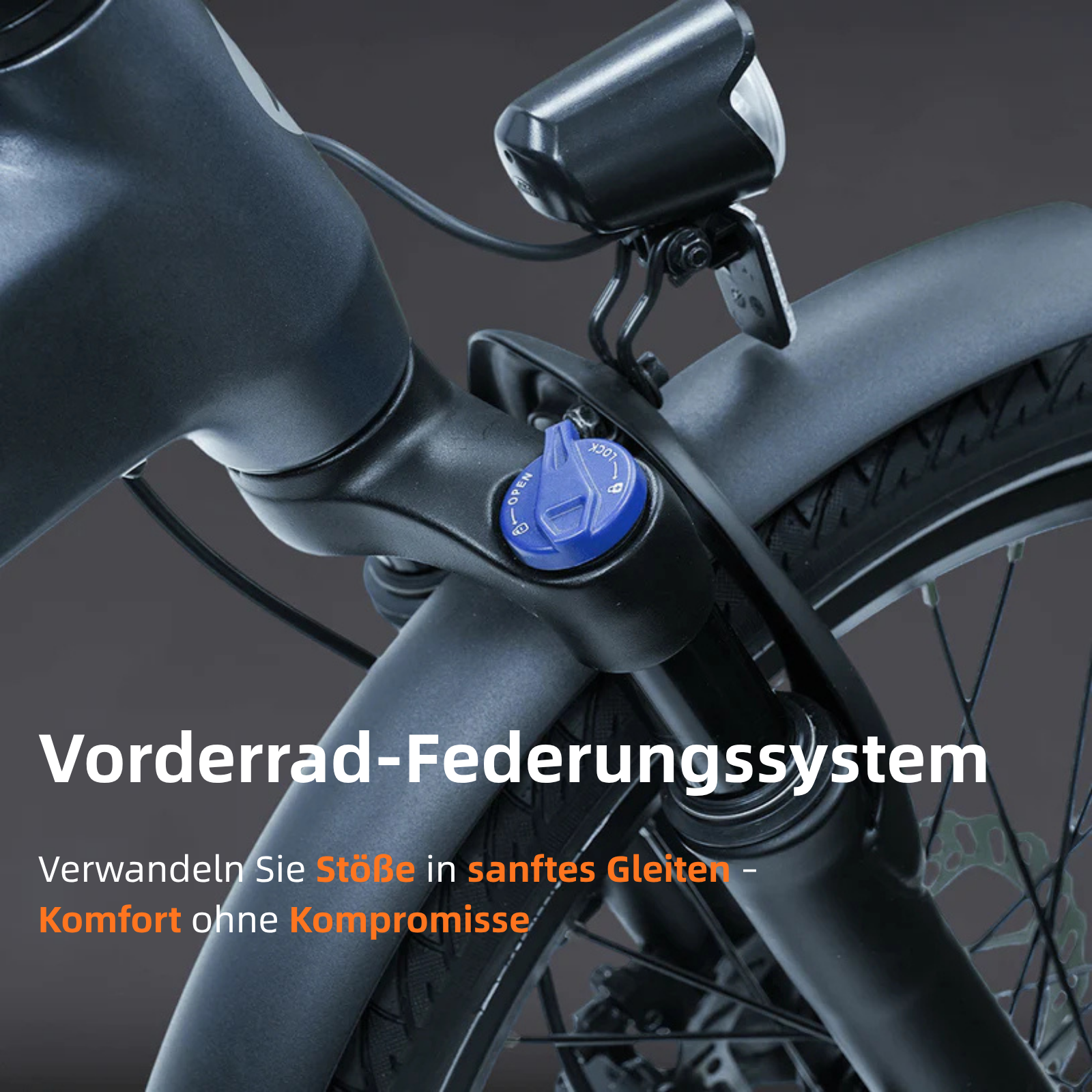 (158,99 € Werbegeschenk)ADO Air 20S E-Bike Klapprad, Elektrofahrrad mit Dämpfer