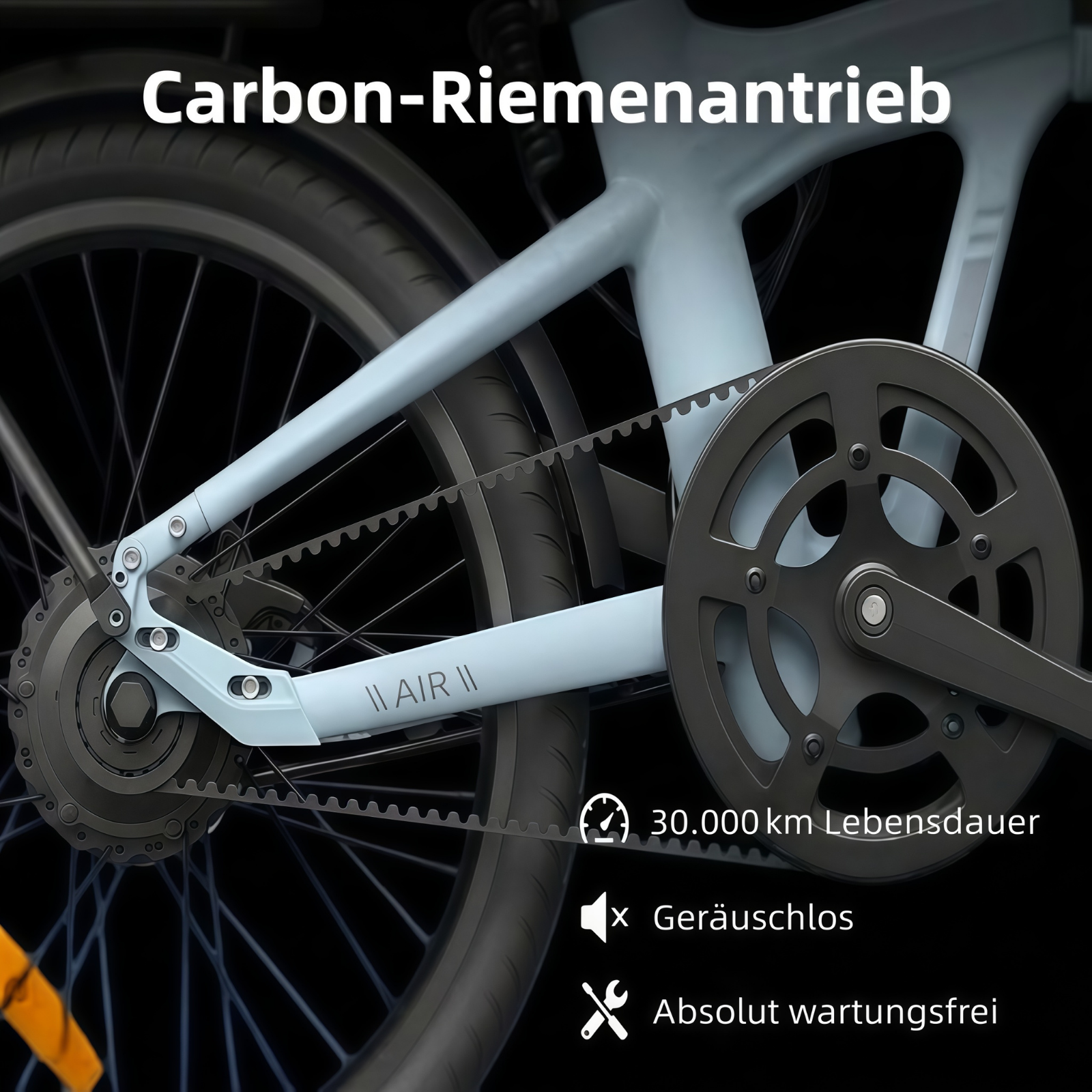 (158,99 € Werbegeschenk)ADO Air 20S E-Bike Klapprad, Elektrofahrrad mit Dämpfer
