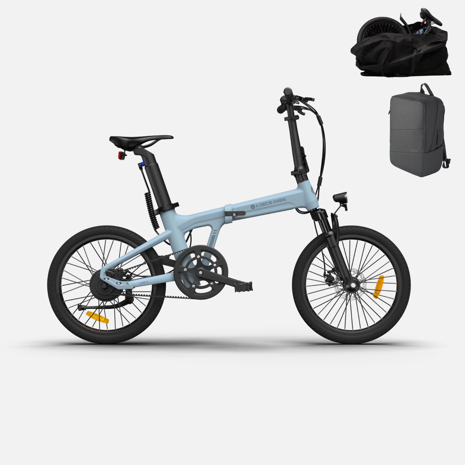 (158,99 € Werbegeschenk)ADO Air 20S E-Bike Klapprad, Elektrofahrrad mit Dämpfer