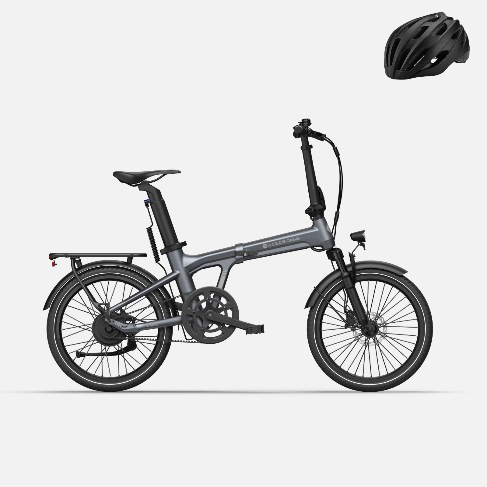 Novedad para 2026: Bicicleta eléctrica plegable ADO Air 20S con amortiguador | Bicicleta eléctrica cómoda (Bonificación gratuita: 49,99 €)