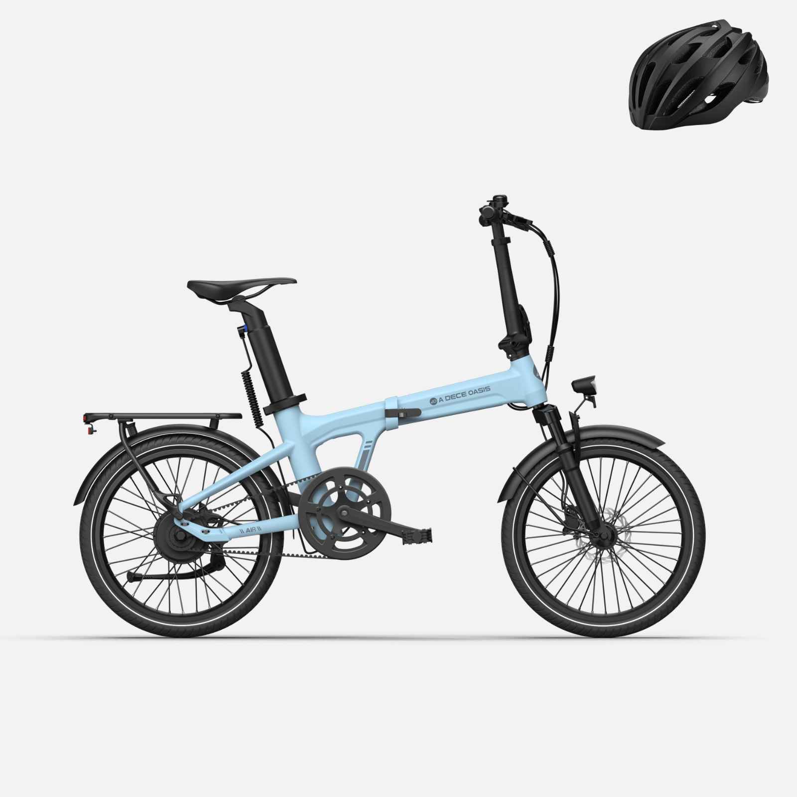 Novedad para 2026: Bicicleta eléctrica plegable ADO Air 20S con amortiguador | Bicicleta eléctrica cómoda (Bonificación gratuita: 49,99 €)