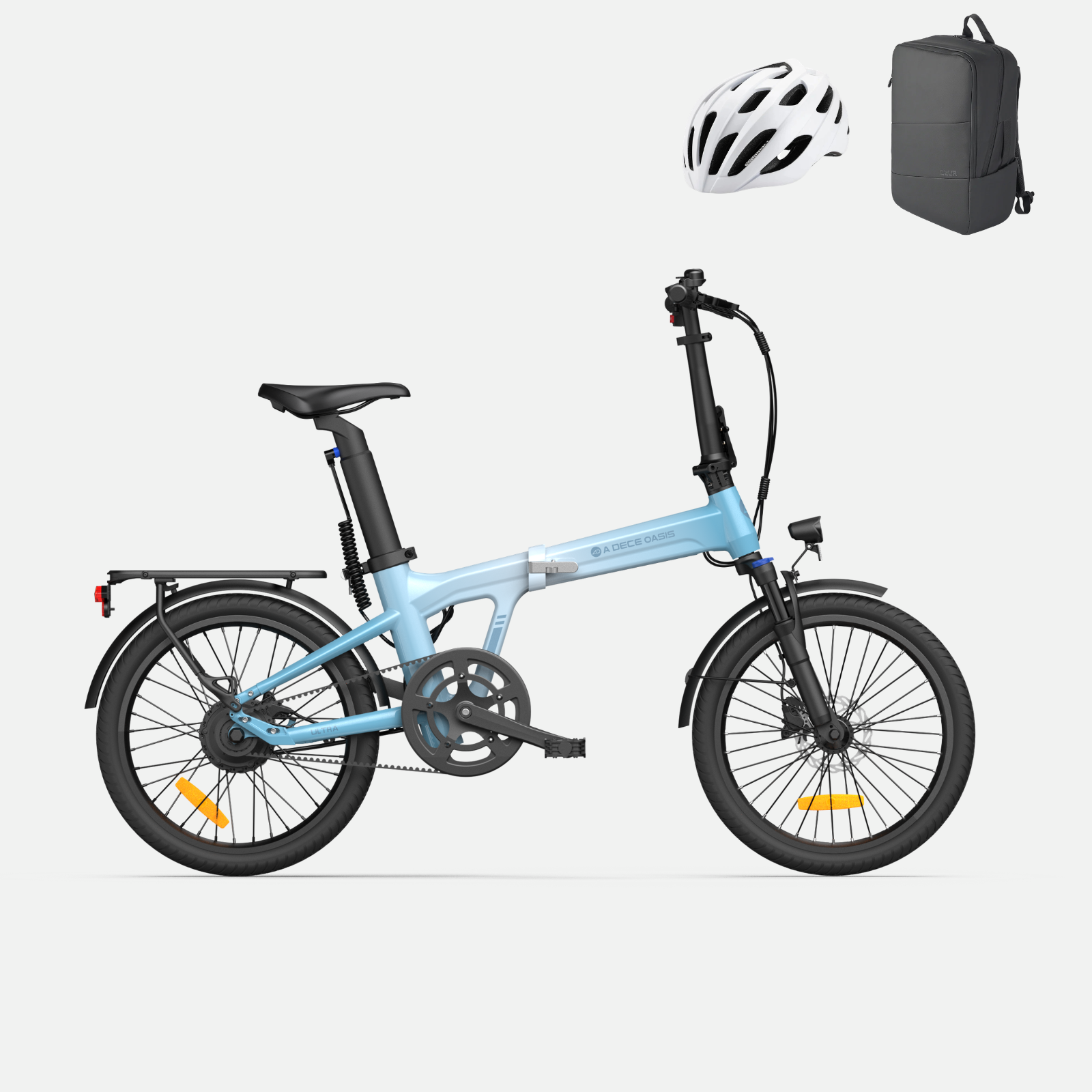 (Aggiunta gratuita: 118,99 €) Bicicletta pieghevole ADO Air 20 Pro/Ultra E-Bike, versione upgrade