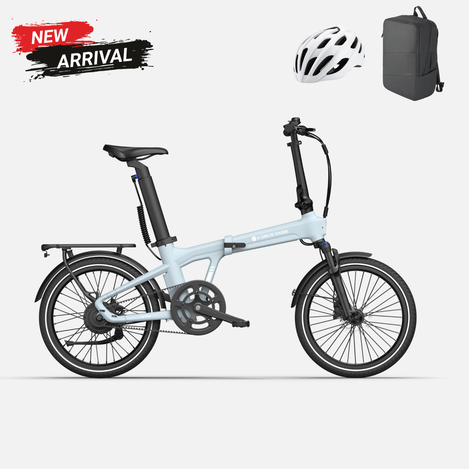 (Bonus gratuito: €118,99) ADO Air 20 Ultra (2026) – E-bike pieghevole, leggera &  ideale per i pendolari