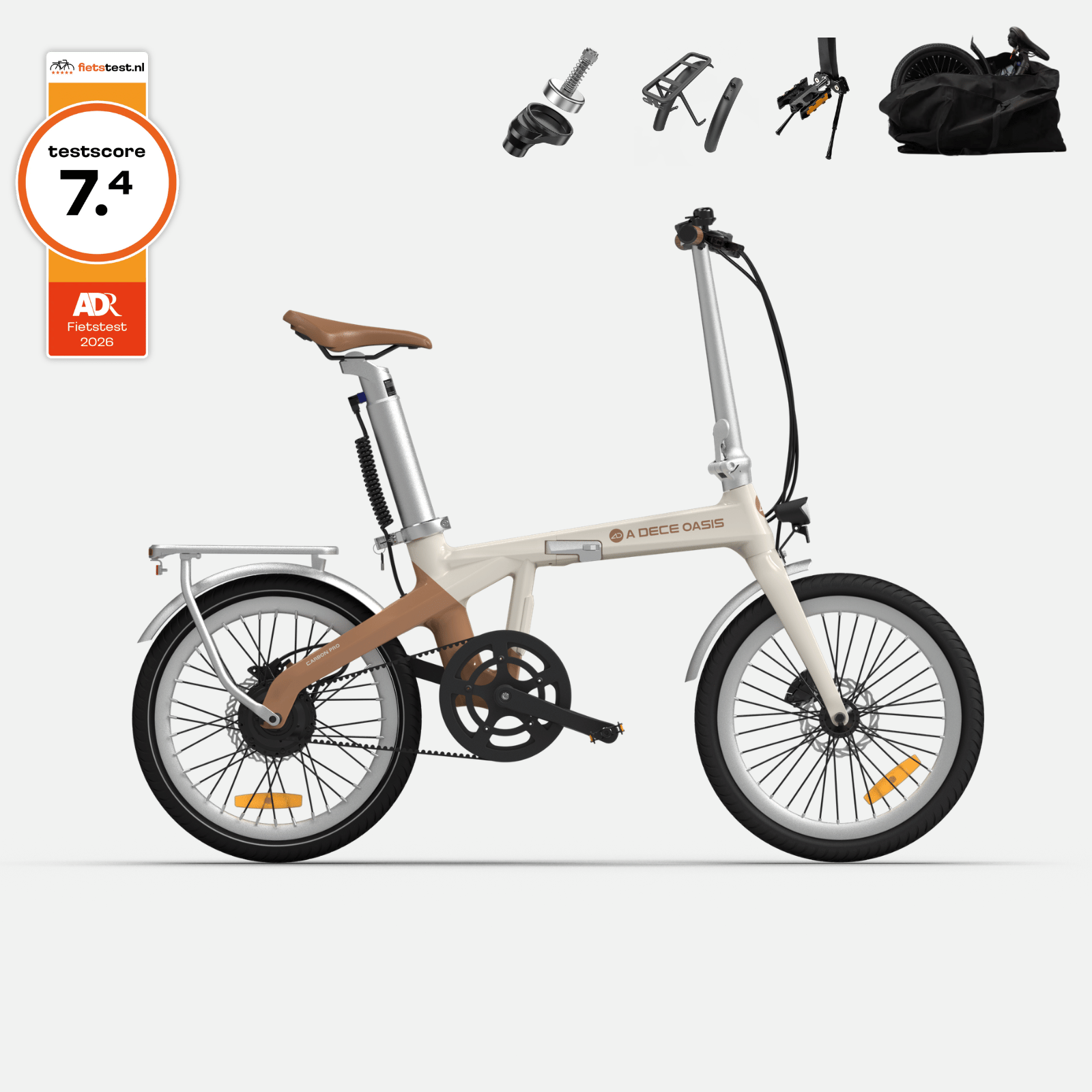 (Bonus gratuit :) 239,98 €ADO Air Carbon : Vélo pliant en carbone plus léger et plus puissant