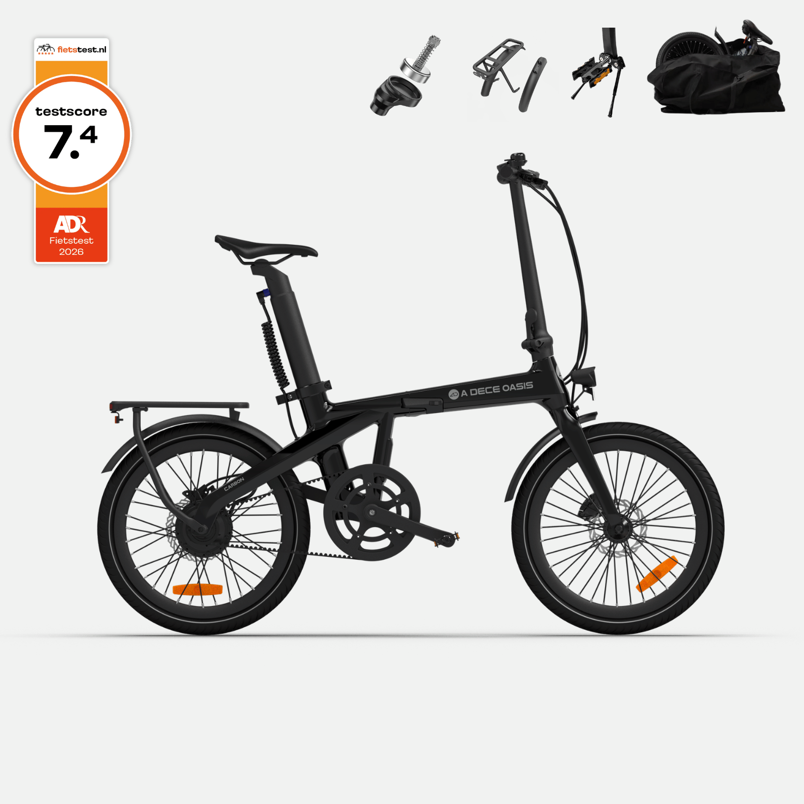 (Bonus gratuit :) 239,98 €ADO Air Carbon : Vélo pliant en carbone plus léger et plus puissant