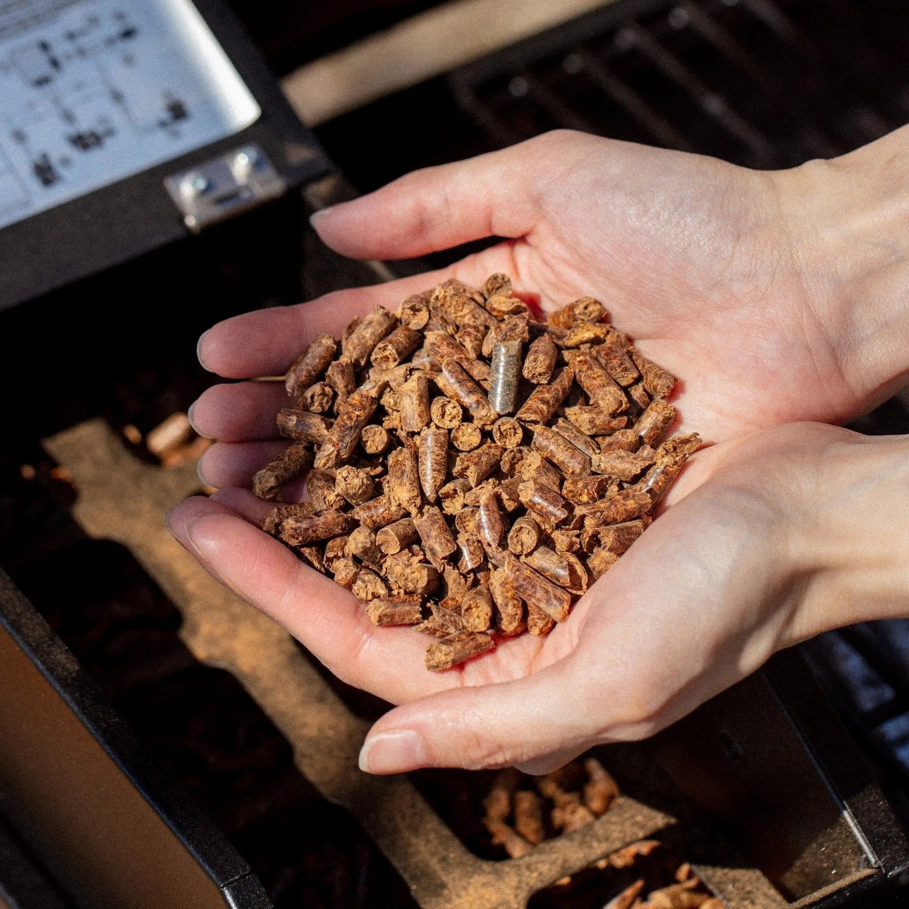 ASMOKE Pellet di legno di melo al 100% - Aroma naturale di affumicatura per grill & affumicatore