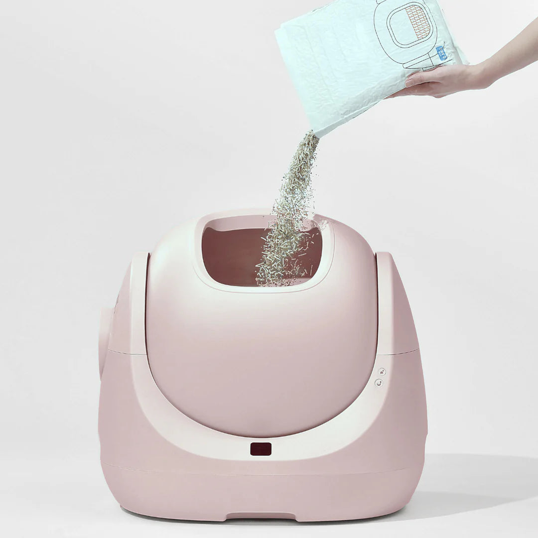 Catlink Baymax (Pink) Selbstverpackte Katzentoilette