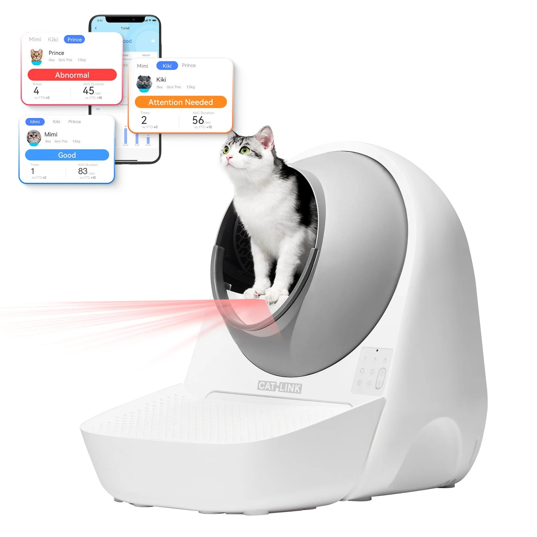 <tc>Catlink</tc> Pro-X <tc>Luxury</tc> self-cleaning litter box