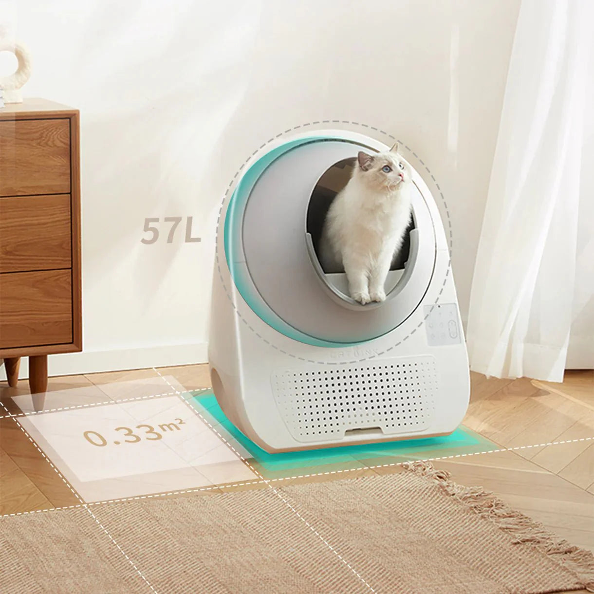 Catlink Pro-X Ultra zelfreinigende kattenbak