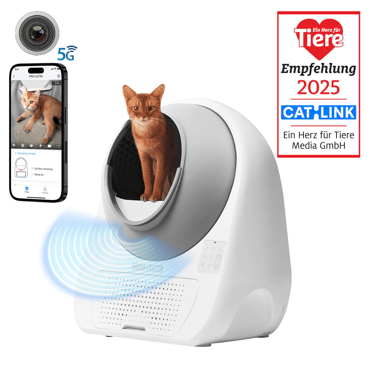 <tc>Catlink</tc> Pro-X Ultra self-cleaning litter box