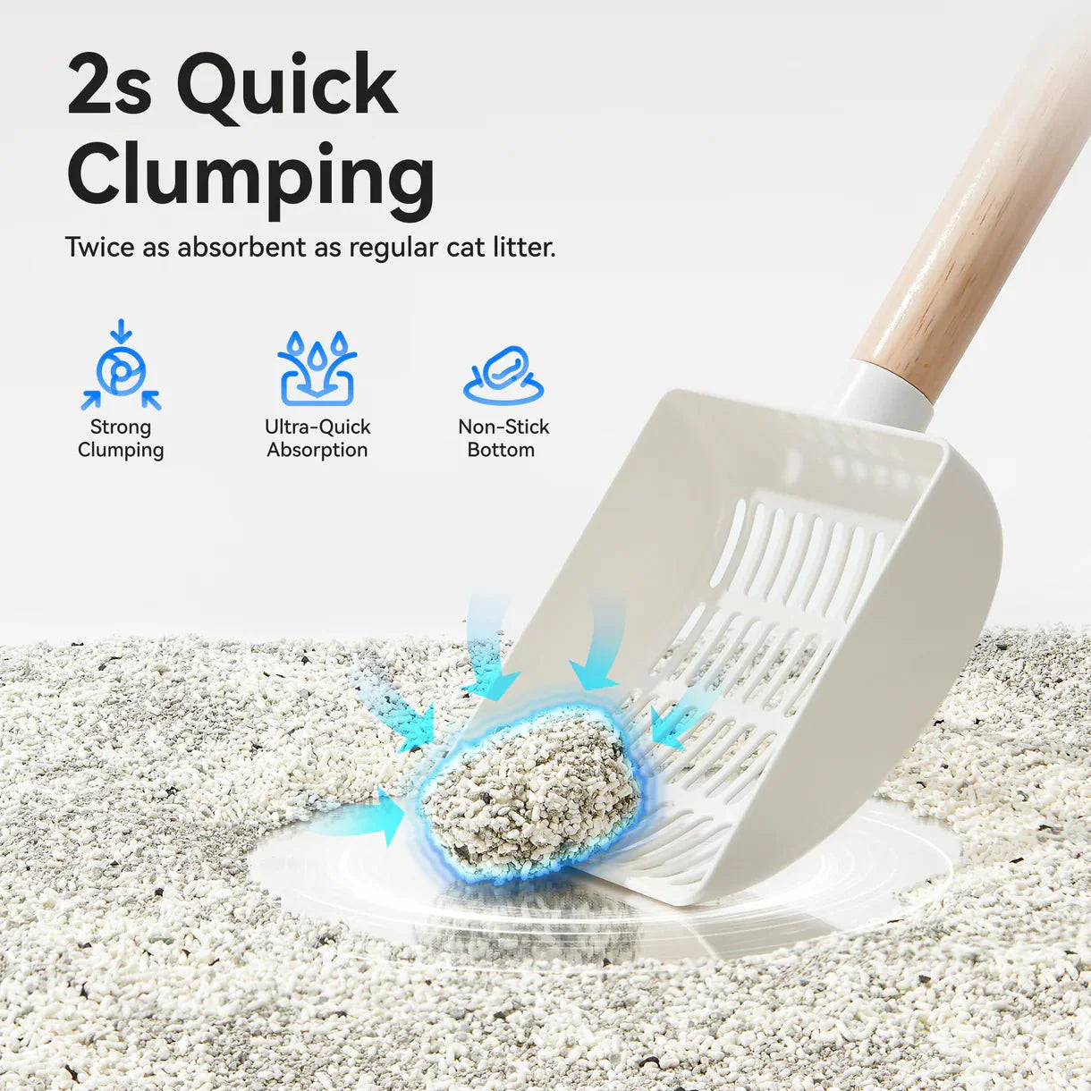 CATLINK Katzenstreu Mix – saugfähig & geruchsarm