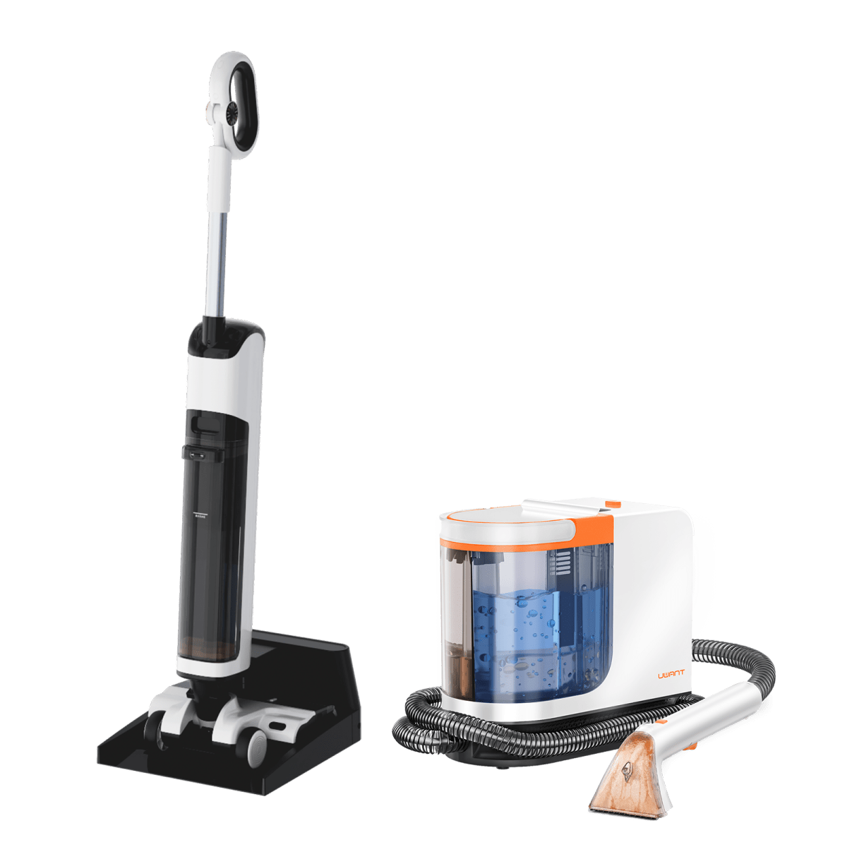 Bundle: UWANT D100 Nass- und Trockensauger × B300 Pro Fleckenreiniger
