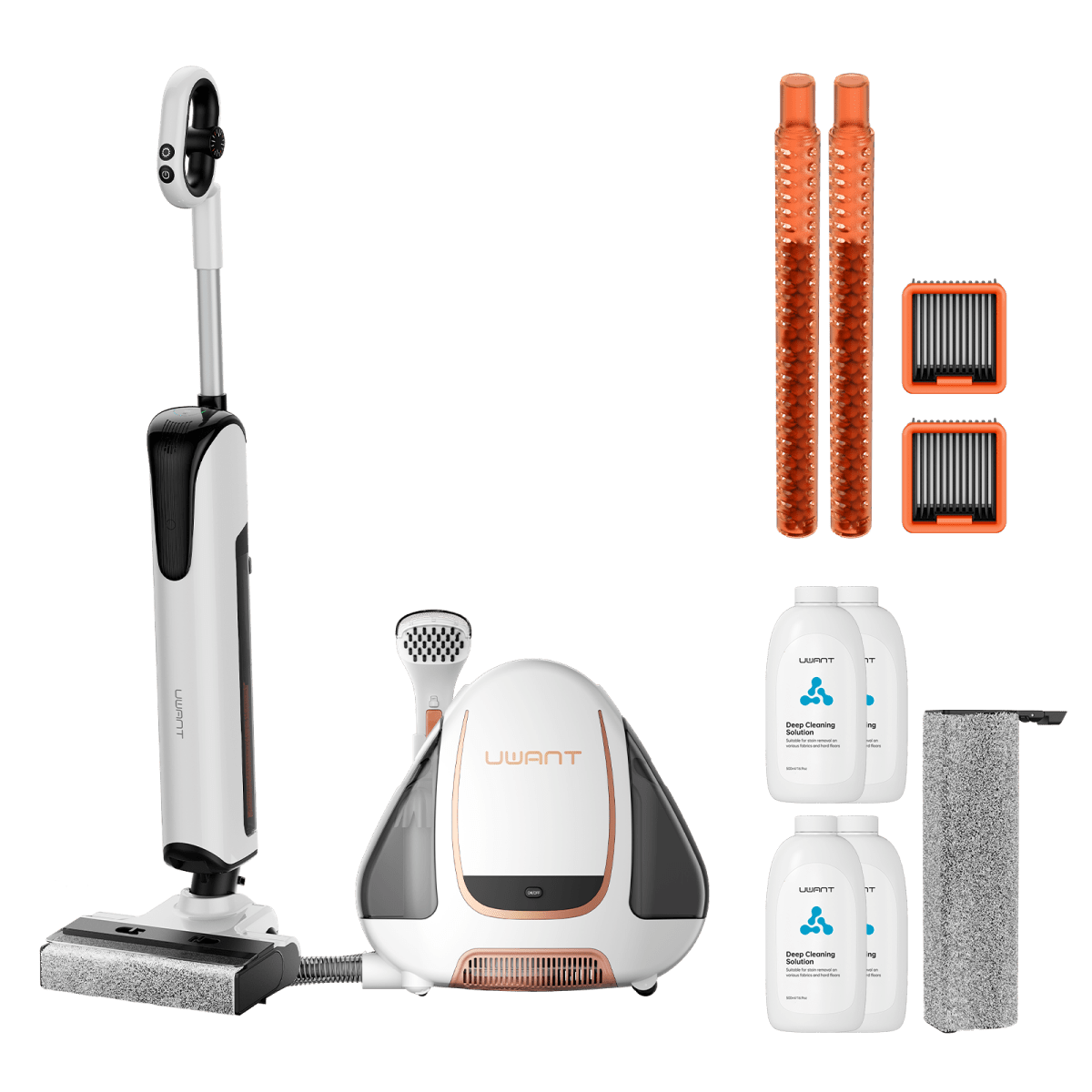 Bundle: <tc>UWANT</tc> D700 Wet and Dry Vacuum Cleaner × B100 Stain Remover