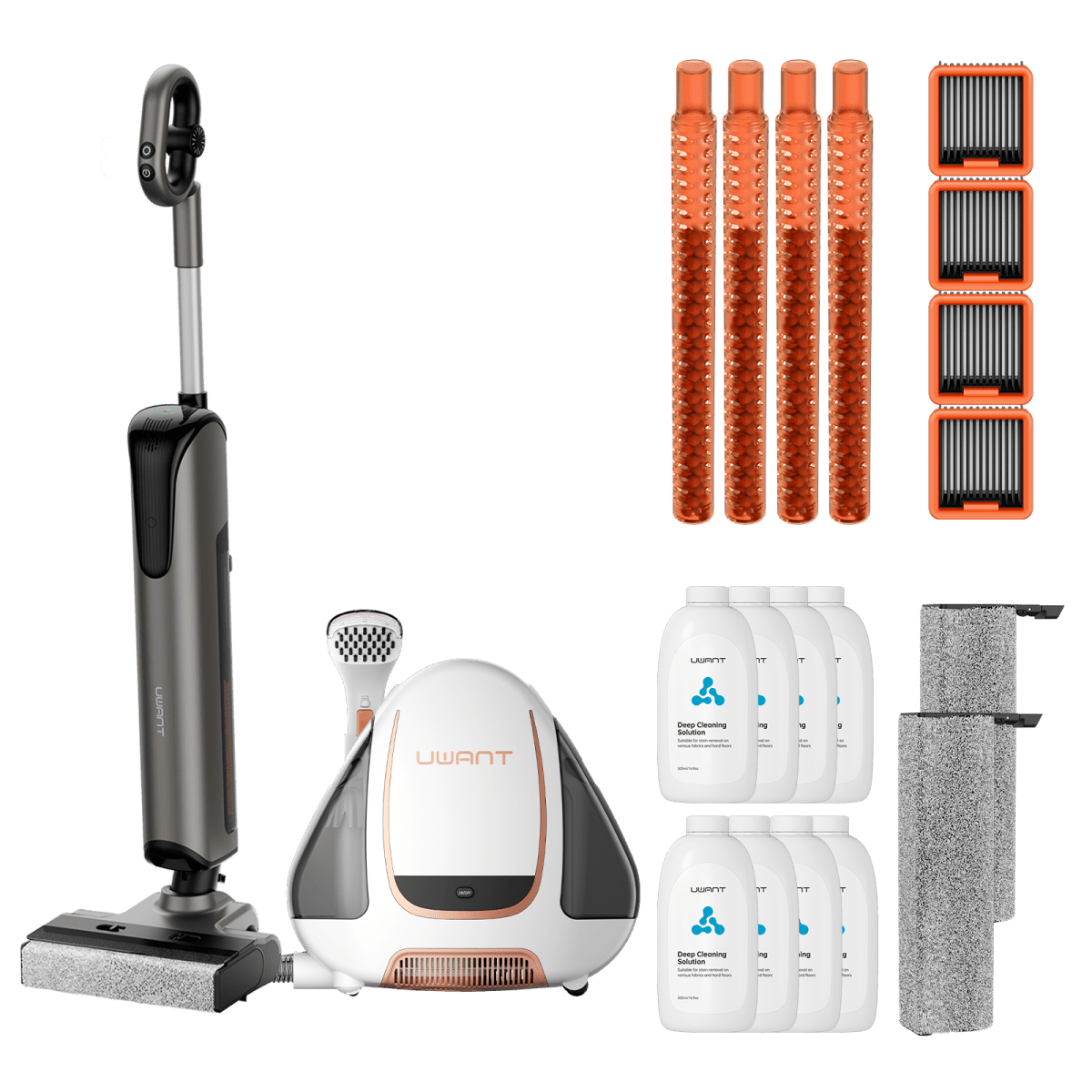 Bundle: <tc>UWANT</tc> D700 Wet and Dry Vacuum Cleaner × B100 Stain Remover