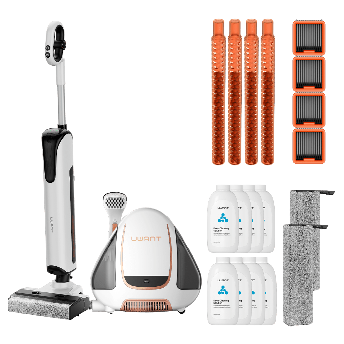 Bundle: <tc>UWANT</tc> D700 Wet and Dry Vacuum Cleaner × B100 Stain Remover