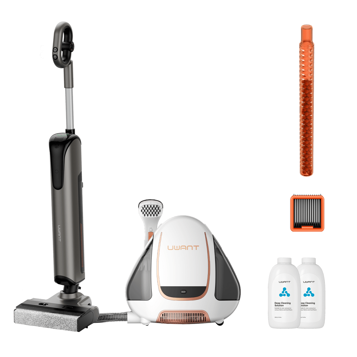 Bundle: <tc>UWANT</tc> D700 Wet and Dry Vacuum Cleaner × B100 Stain Remover