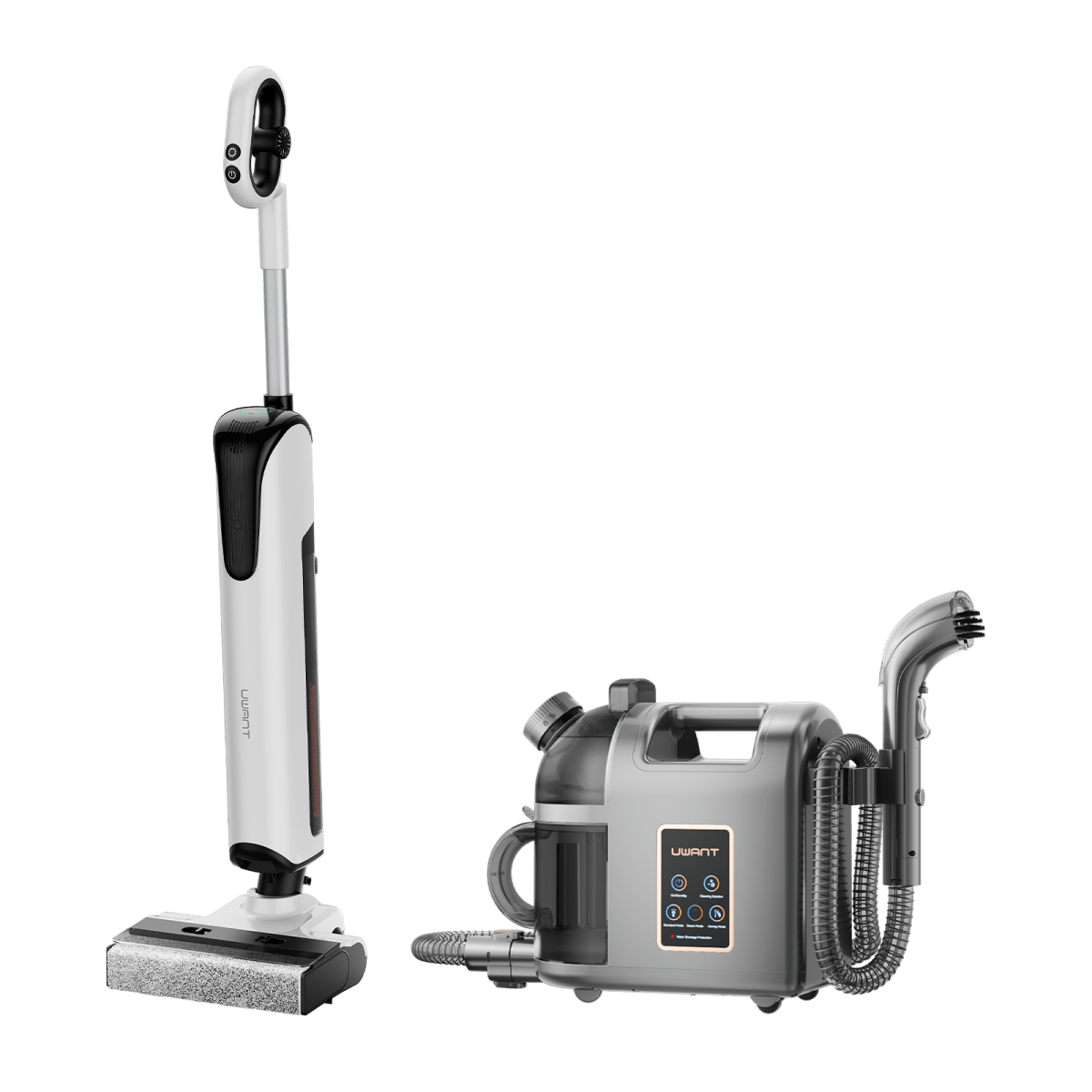 Bundle: UWANT D700 Nass- und Trockensauger × B200 Dampfreiniger