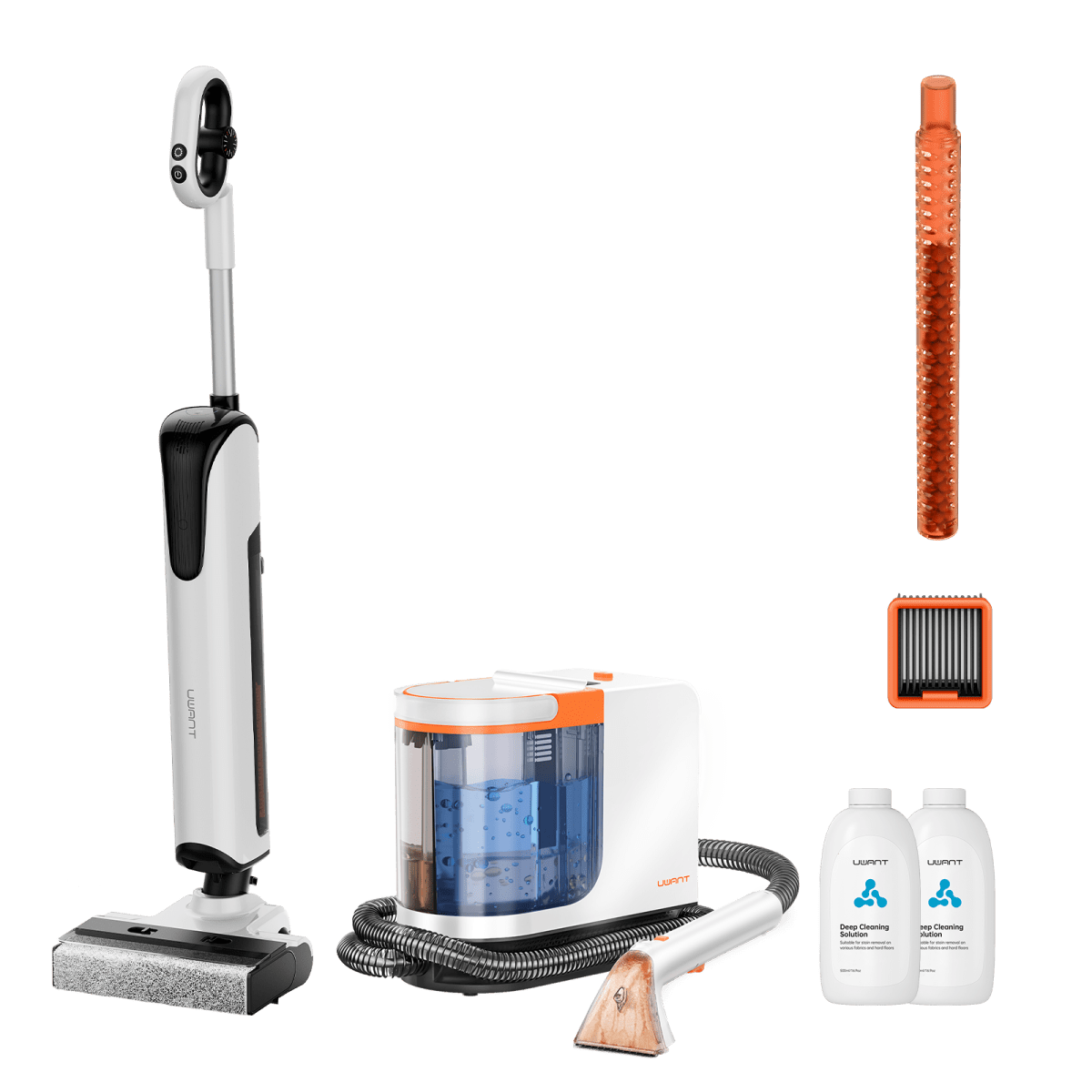 Bundle: UWANT D700 Nass- und Trockensauger × B300 Pro Fleckenreiniger