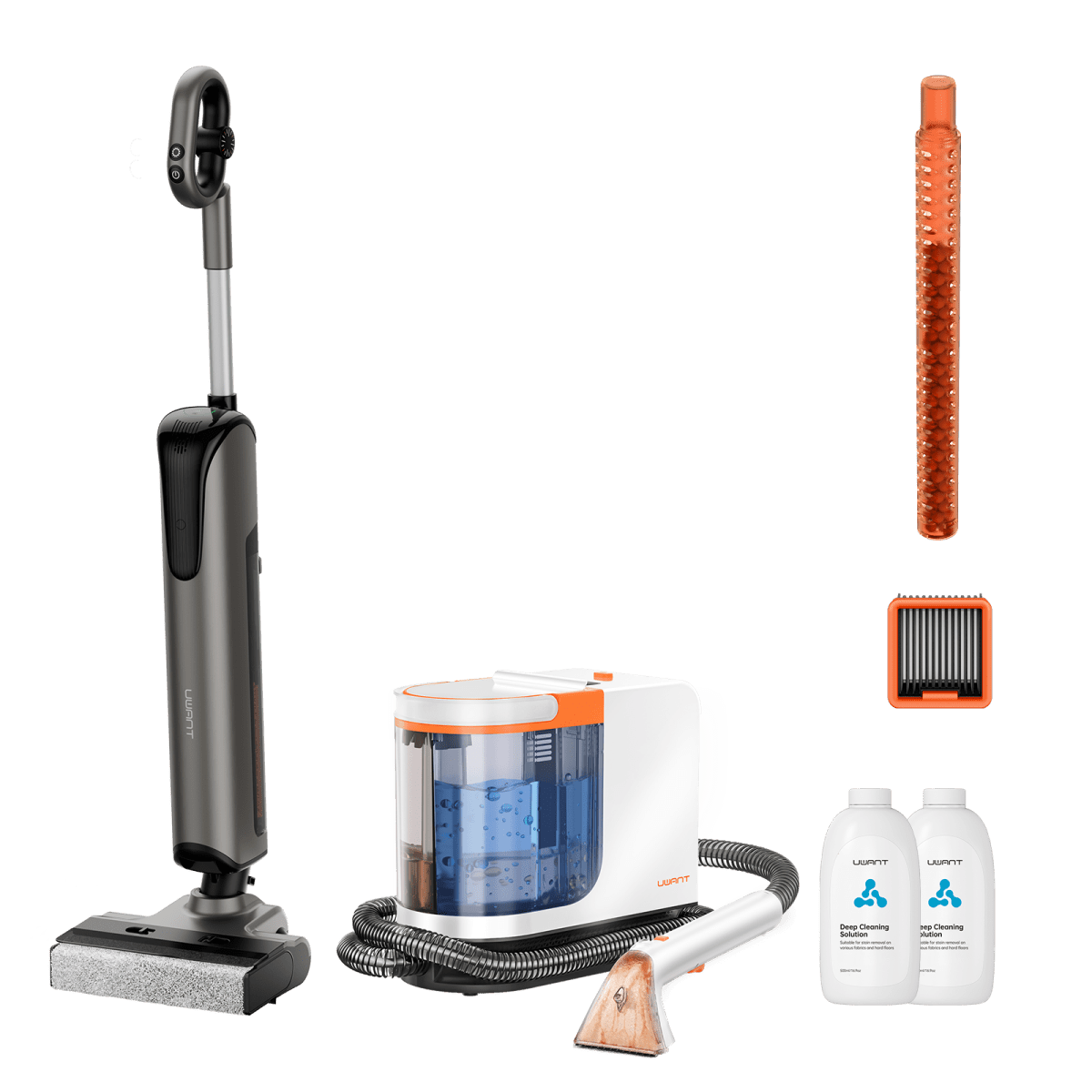 Bundle: UWANT D700 Nass- und Trockensauger × B300 Pro Fleckenreiniger