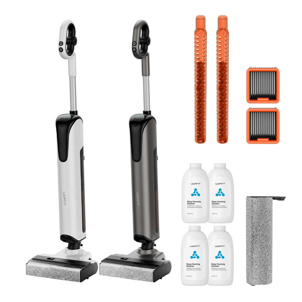 Bundle: UWANT D700 Nass- und Trockensauger, Bodenreiniger