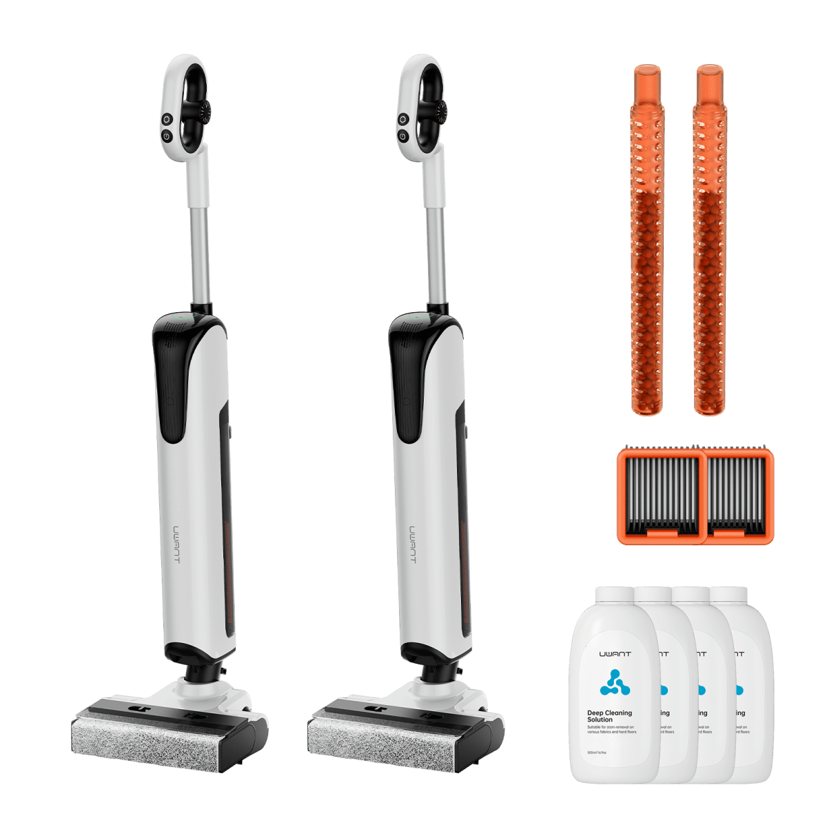 Bundle: UWANT D700 Nass- und Trockensauger, Bodenreiniger