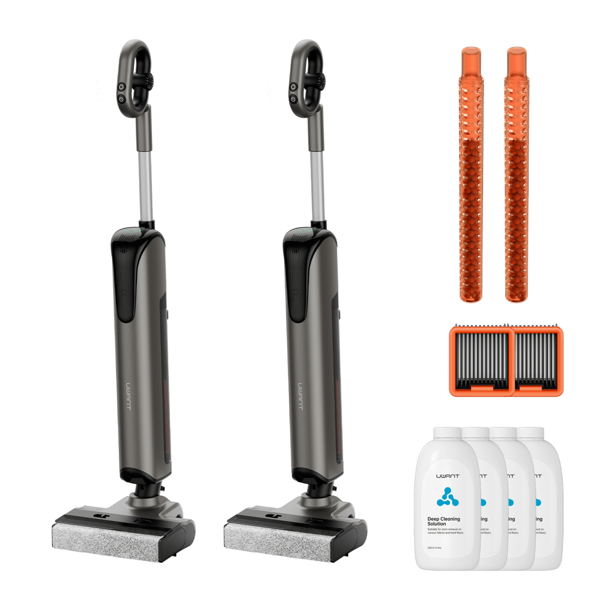 Bundle: UWANT D700 Nass- und Trockensauger, Bodenreiniger