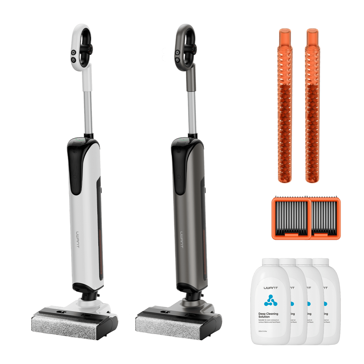 Bundle: UWANT D700 Nass- und Trockensauger, Bodenreiniger