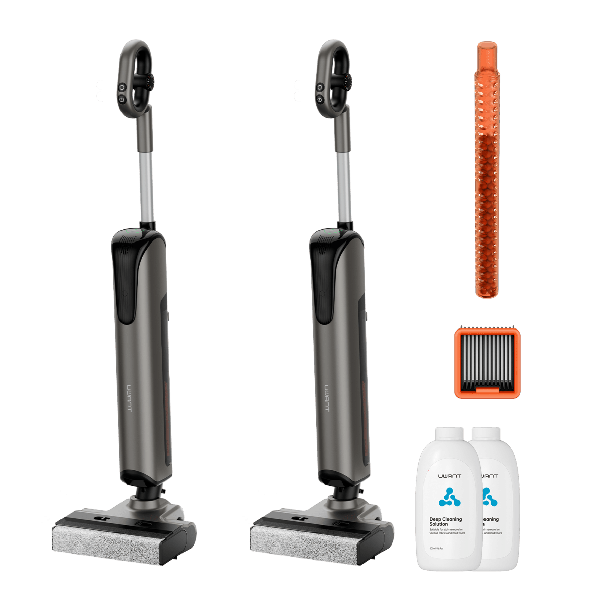 Bundle: UWANT D700 Nass- und Trockensauger, Bodenreiniger