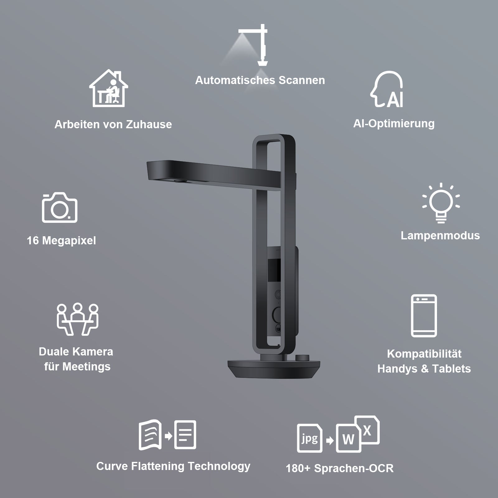 CZUR Aura Mate Pro Scanner - Twopoint