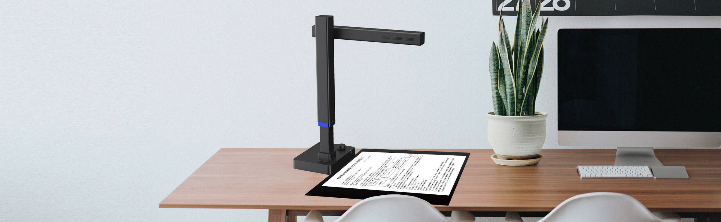 Czur 800 A3 Pro Dokumentenscanner auf den Schreibtisch, ideal für Bürobedarf