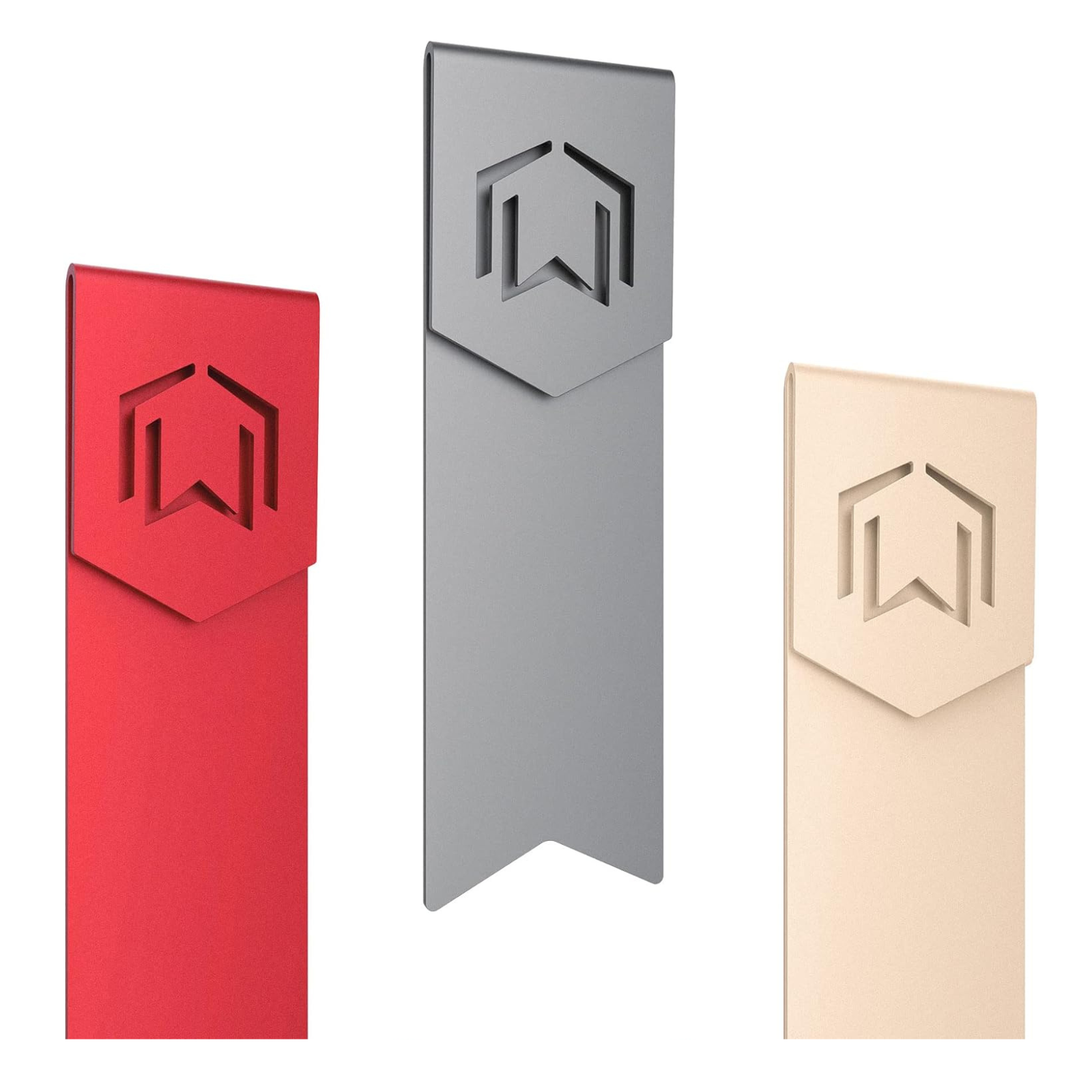 CZUR AirAlu Lesezeichen – Ultraleichtes 1 mm Bookmark aus Flugzeug-Aluminium