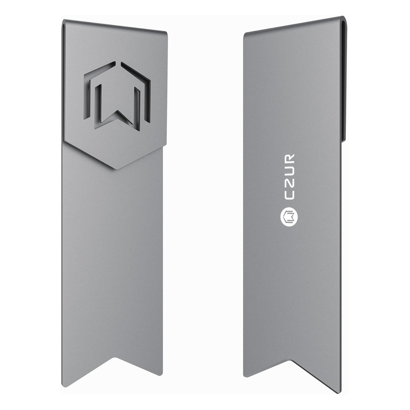 CZUR AirAlu Lesezeichen – Ultraleichtes 1 mm Bookmark aus Flugzeug-Aluminium