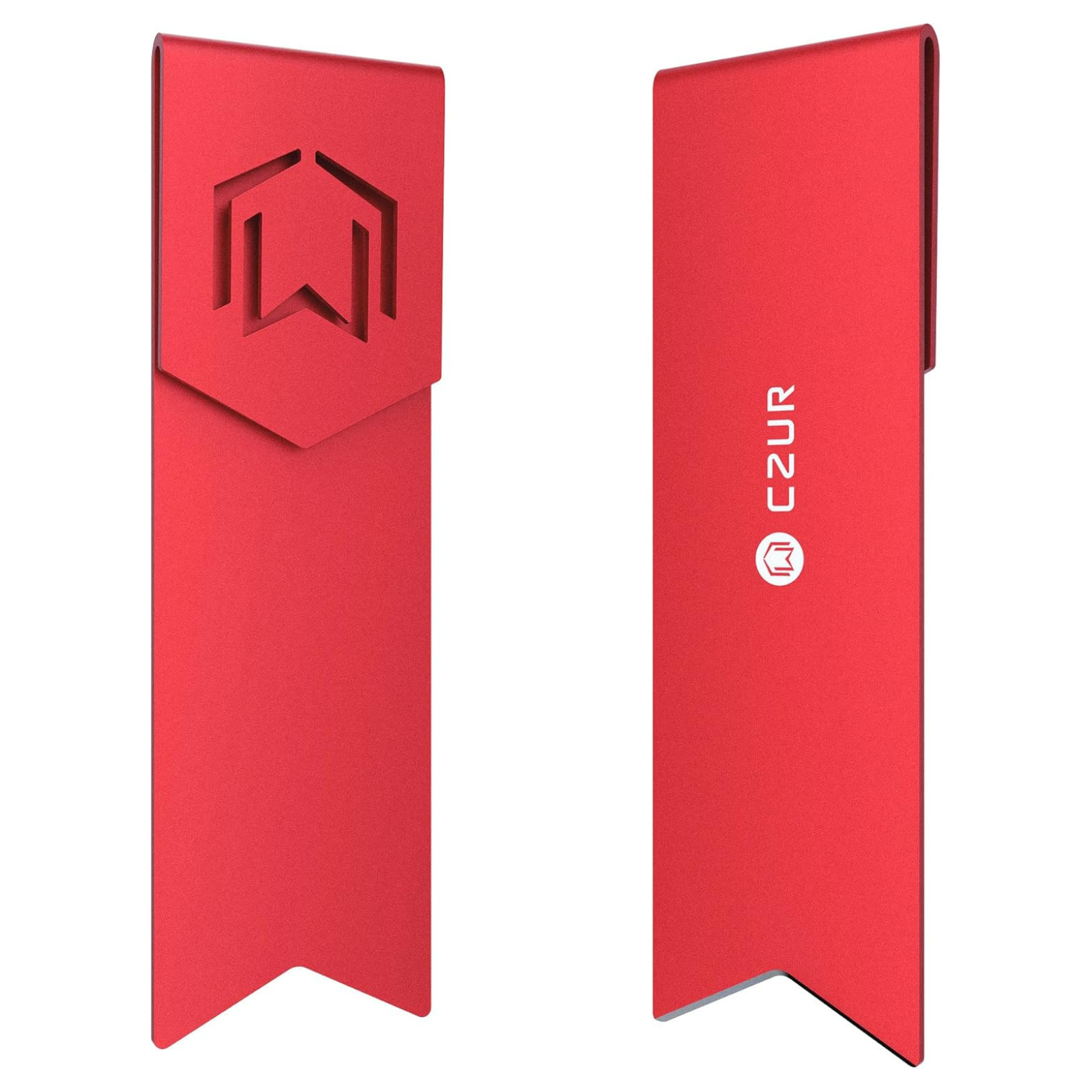 CZUR AirAlu Lesezeichen – Ultraleichtes 1 mm Bookmark aus Flugzeug-Aluminium