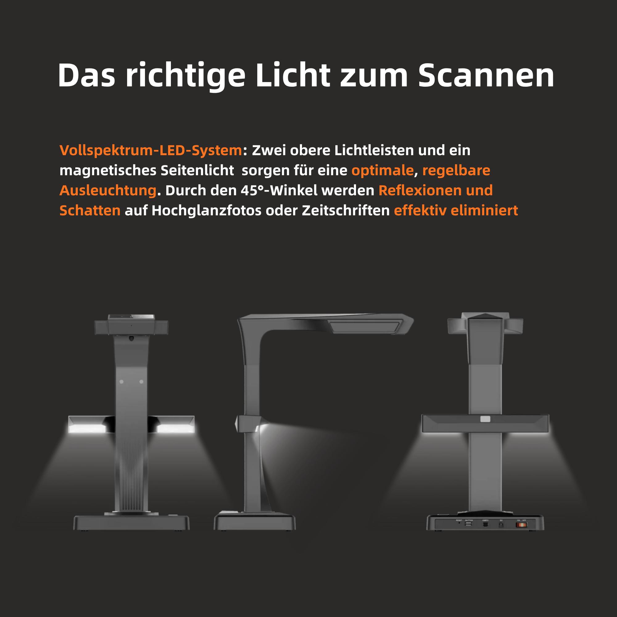 CZUR ET 16/18/24/25/26(Max) Scanner Dokumentescanner