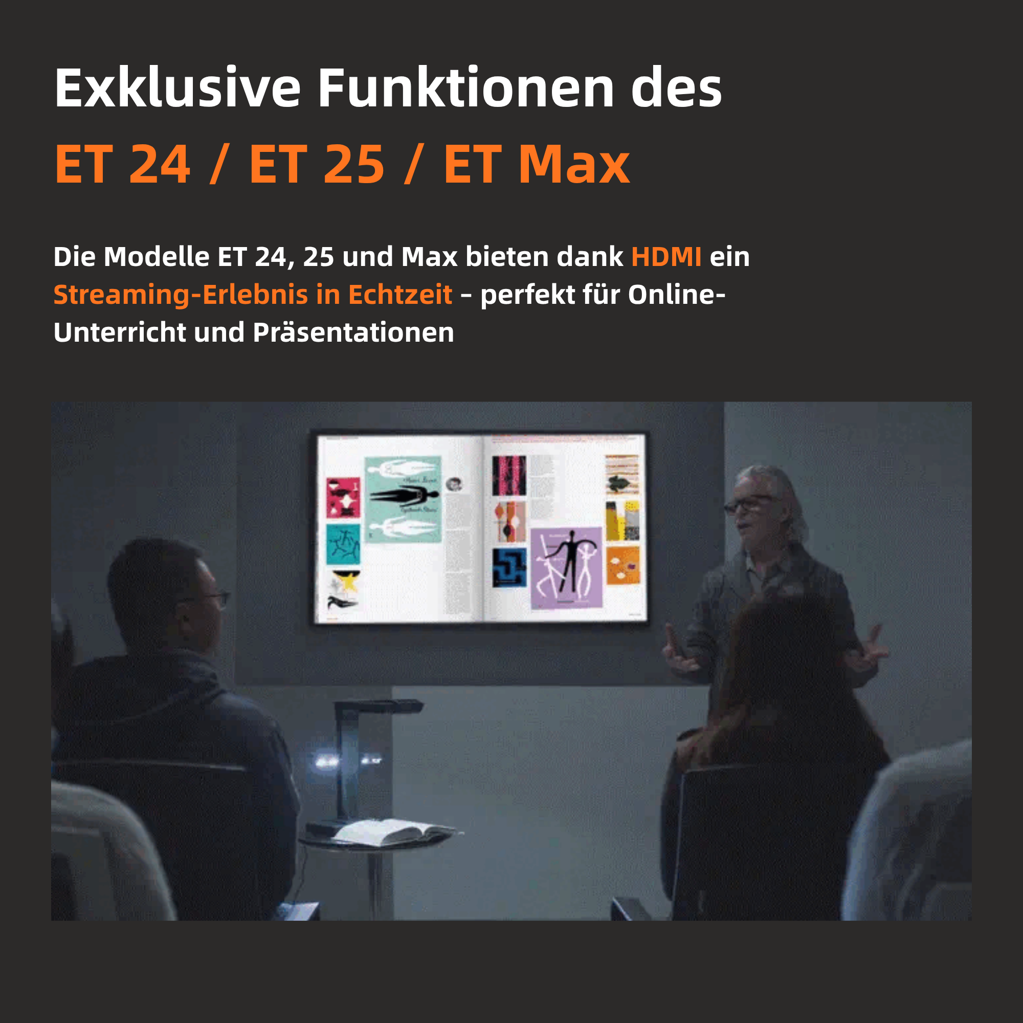 CZUR ET 16/18/24/25/26(Max) Scanner Dokumentescanner