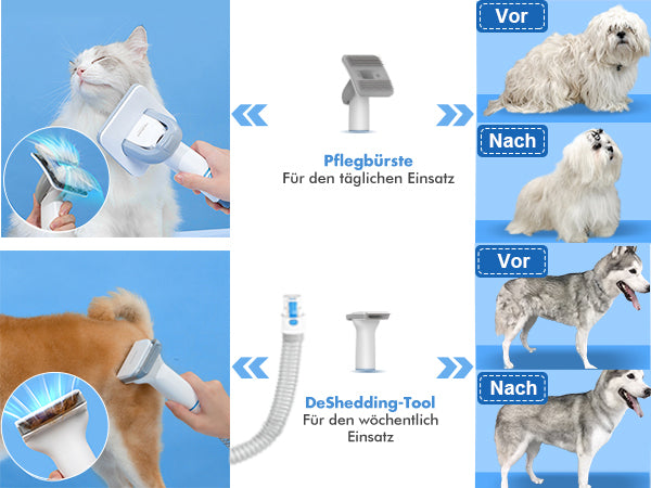 Neakasa P2 Pro Tierhaar Staubsauger mit Fellpflegeset - Neakasa